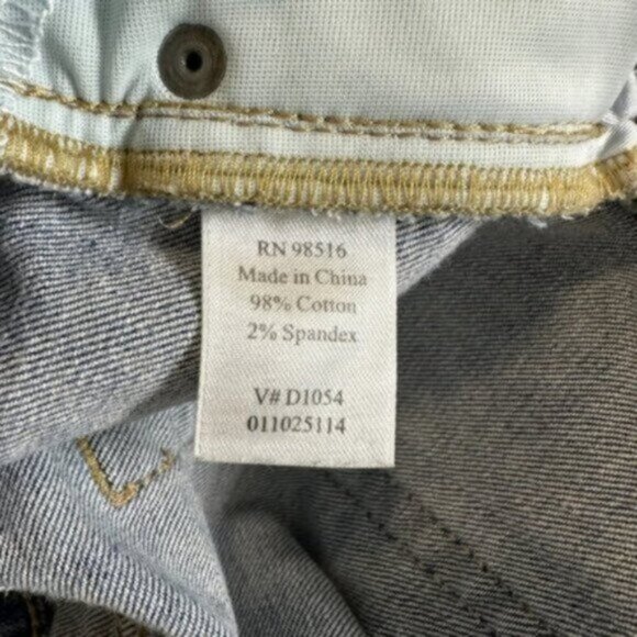 Coldwater Creek | Medium Wash Straight Leg Denim Jeans Size 16 - Picture 7 of 7